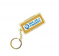 Bajaj Gold plated Keychain