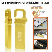 PC-1082-Gold-Finished-Pendrive-with-Keylock