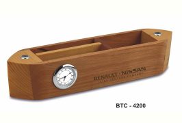 Wooden boat shaped stand BTC 4200